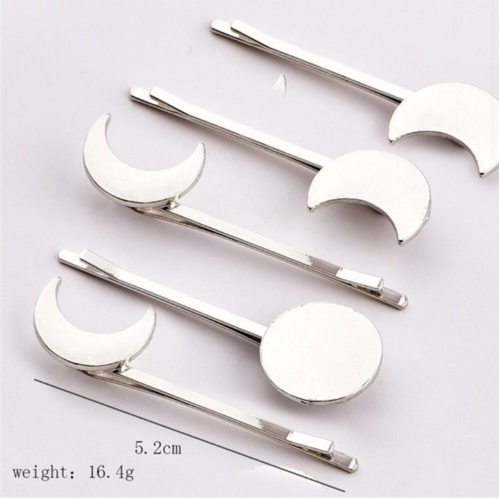 Moon Phase Hair Pin Set - Picture 6 of 6